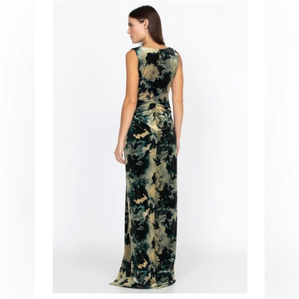 NWT! Johnny Was Sherwood Mist Velvet Dress Size 6 - Picture 2 of 11